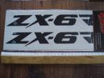 Klikněte pro detailní foto č. 7 - Kawasaki ZX6R polepy samolepky na kapoty - Sleva