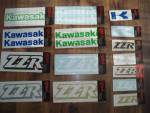 Detail nabídky - Kawasaki ZZR polepy samolepky na kapoty – Sleva