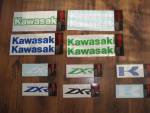 Klikněte pro detailní foto č. 6 - Kawasaki ZXR polepy samolepky na kapoty – Sleva