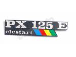 Klikněte pro detailní foto č. 1 - Štítek Piaggio Vespa PX 125 E  198179