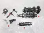 Klikněte pro detailní foto č. 1 - Převodovka, vidličky, kulisa řazení, řadící segment, osa, hřídel