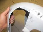 Klikněte pro detailní foto č. 4 - Prední blatník honda cb 1000 r 08-