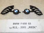 Klikněte pro detailní foto č. 8 - Kryt levý + emblém BMW, ozdobná mřížka kapoty