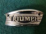 Klikněte pro detailní foto č. 3 - Znak nádrže originál Triumph Bonneville-Scrambler pravá strana