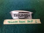 Detail nabídky - Znak nádrže originál Triumph Bonneville-Scrambler levá strana