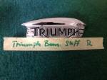 Detail nabídky - Znak nádrže originál Triumph Bonneville-Scrambler pravá strana