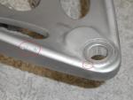 Klikněte pro detailní foto č. 8 - Kyvné rameno Telelever + čep, osa - přední tlumiče
