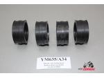 Klikněte pro detailní foto č. 2 - Příruby sání karburátoru / Rubber intake manifolds (4x) Yamaha X