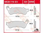 Klikněte pro detailní foto č. 2 - Brzdové destičky TRW MCB776SRM