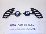 Klikněte pro detailní foto č. 6 - Mřížka + emblém, logo BMW - kapota boční