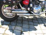 Klikněte pro detailní foto č. 3 - Yamaha Virago Nerezové Laděné Výfuky Thundering Eagle Nové
