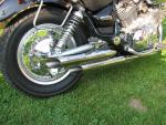 Klikněte pro detailní foto č. 8 - Yamaha Virago Nerezové Laděné Výfuky Thundering Eagle Nové
