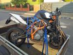 Klikněte pro detailní foto č. 1 - Rám s doklady KTM 990 Super Duke R 2010