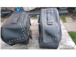 Klikněte pro detailní foto č. 10 - Yamaha XVS 650,1100 - orig.kufry zn.Held +držáky +třásně kož.