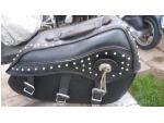 Klikněte pro detailní foto č. 2 - Yamaha XVS 650,1100 - orig.kufry zn.Held +držáky +třásně kož.