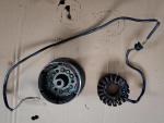 Klikněte pro detailní foto č. 2 - Rotor alternátoru, alternátor, volnoběžka Suzuki GS 500