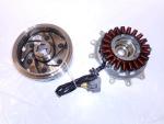 Klikněte pro detailní foto č. 1 - Alternátor, stator, rotor, volnoběžka startéru