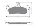 Detail nabídky - Goldfren: Brzdové destičky AD089