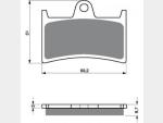 Detail nabídky - Goldfren: Brzdové destičky AD070