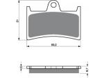 Detail nabídky - Goldfren: Brzdové destičky AD070