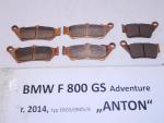 Klikněte pro detailní foto č. 8 - Brzdové destičky - zánovní sada. originál díl BMW - obložení