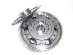 Klikněte pro detailní foto č. 3 - Rotor - alternátor, ozubené kolo na startér, volnoběžka startéru