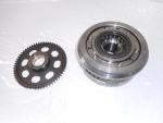 Klikněte pro detailní foto č. 2 - Rotor - alternátor, volnobežka na startér